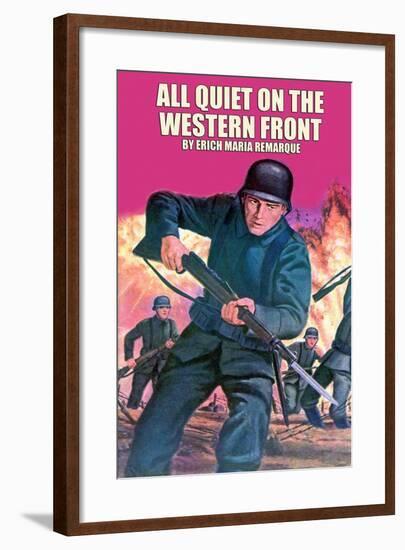 All Quiet On The Western Front-null-Framed Art Print