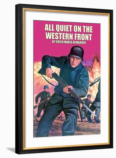 All Quiet On The Western Front-null-Framed Art Print