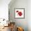 All Red Poppies I-Lanie Loreth-Framed Art Print displayed on a wall