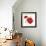 All Red Poppies I-Lanie Loreth-Framed Art Print displayed on a wall