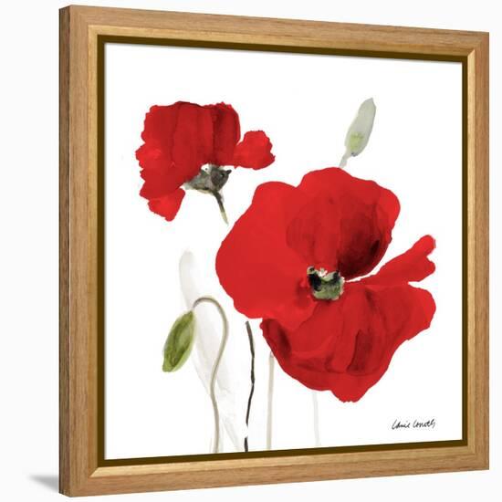 All Red Poppies I-Lanie Loreth-Framed Stretched Canvas