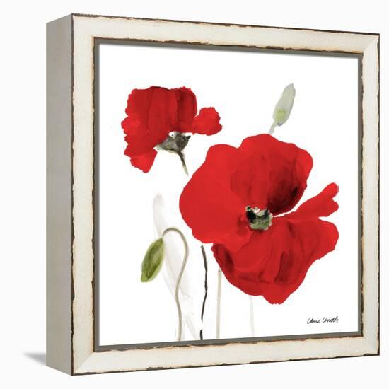 All Red Poppies I-Lanie Loreth-Framed Stretched Canvas