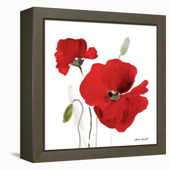 All Red Poppies I-Lanie Loreth-Framed Stretched Canvas