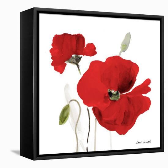 All Red Poppies I-Lanie Loreth-Framed Stretched Canvas