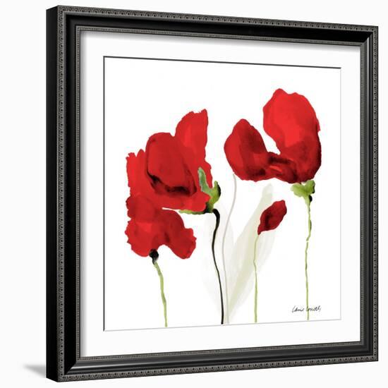 All Red Poppies II-Lanie Loreth-Framed Art Print