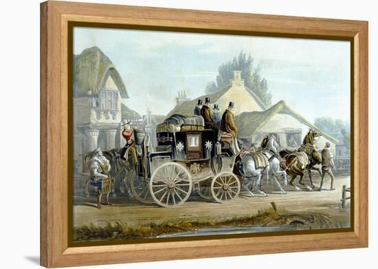 All Right, from 'Fores Coaching Recollections', Engraved by J. Harris-Charles Cooper Henderson-Framed Premier Image Canvas