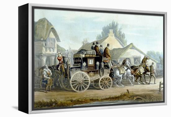 All Right, from 'Fores Coaching Recollections', Engraved by J. Harris-Charles Cooper Henderson-Framed Premier Image Canvas