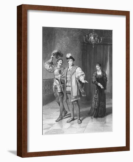 All's Well That Ends Well by William Shakespeare-Frank Dicksee-Framed Giclee Print