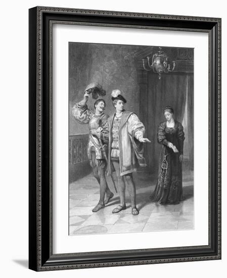 All's Well That Ends Well by William Shakespeare-Frank Dicksee-Framed Giclee Print