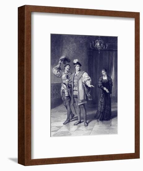 All's Well That Ends Well by William Shakespeare-Frank Dicksee-Framed Giclee Print