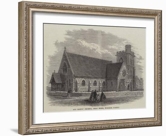 All Saints' Church, Bray Wood, Windsor Forest-Frank Watkins-Framed Giclee Print