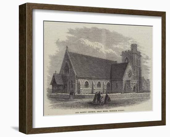 All Saints' Church, Bray Wood, Windsor Forest-Frank Watkins-Framed Giclee Print