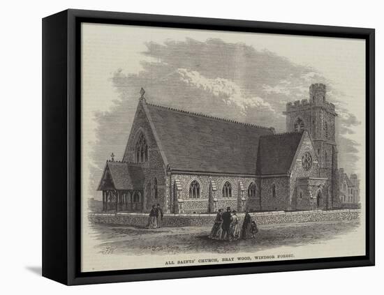 All Saints' Church, Bray Wood, Windsor Forest-Frank Watkins-Framed Premier Image Canvas