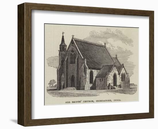 All Saints' Church, Coimbatore, India-null-Framed Giclee Print