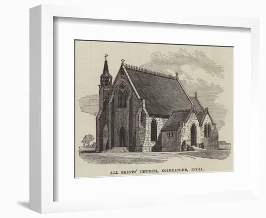 All Saints' Church, Coimbatore, India-null-Framed Giclee Print