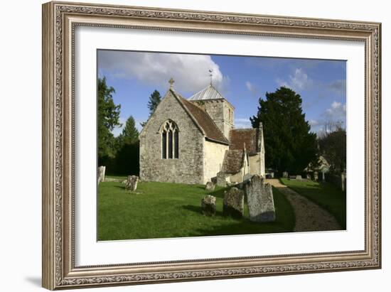 All Saints Church, Fonthill Bishop, Wiltshire, 2005-Peter Thompson-Framed Photographic Print