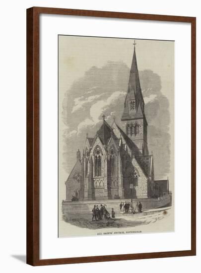 All Saints' Church, Nottingham-null-Framed Giclee Print