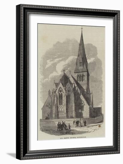 All Saints' Church, Nottingham-null-Framed Giclee Print