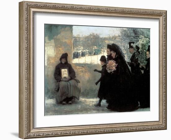 All Saints' Day, 1888-Emile Friant-Framed Giclee Print