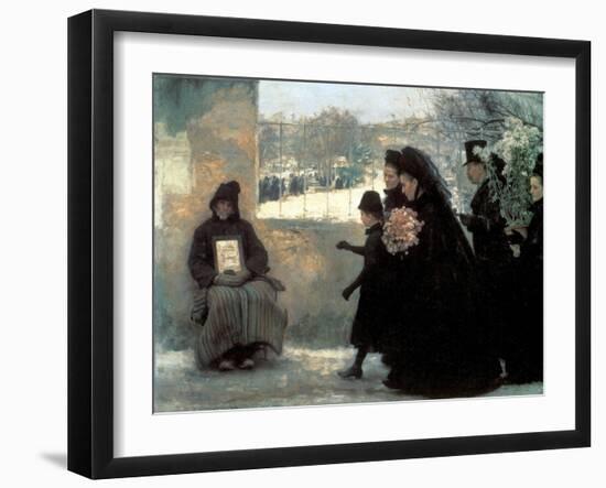 All Saints' Day, 1888-Emile Friant-Framed Giclee Print