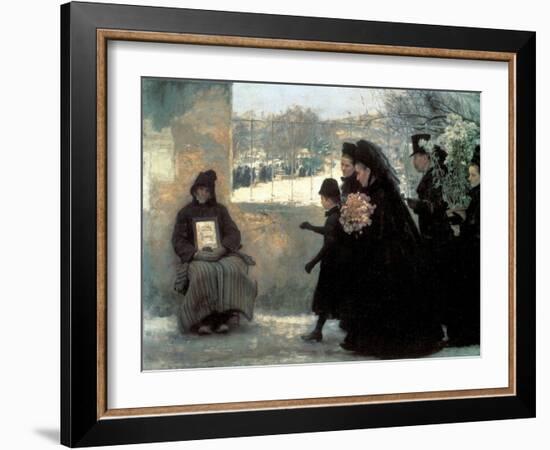 All Saints' Day, 1888-Emile Friant-Framed Giclee Print