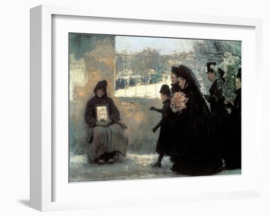 All Saints' Day, 1888-Emile Friant-Framed Giclee Print