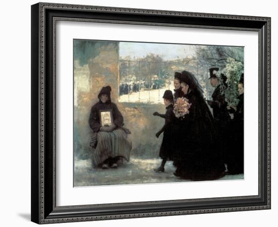 All Saints' Day, 1888-Emile Friant-Framed Giclee Print