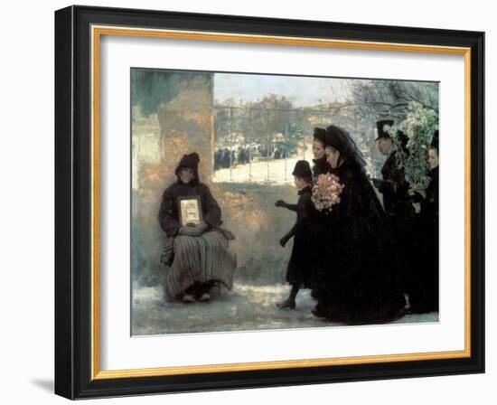 All Saints' Day, 1888-Emile Friant-Framed Giclee Print