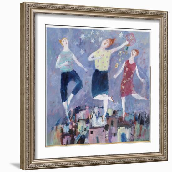 All Singing and Dancing, 2004-Susan Bower-Framed Giclee Print