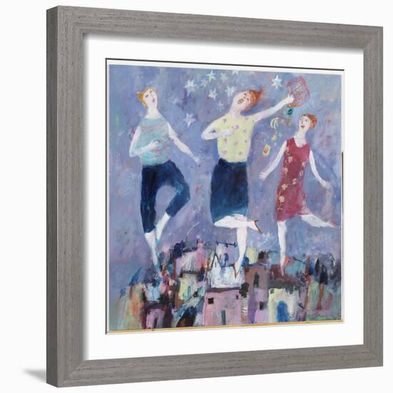 All Singing and Dancing, 2004-Susan Bower-Framed Giclee Print