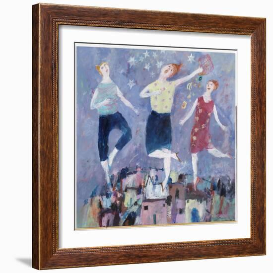 All Singing and Dancing, 2004-Susan Bower-Framed Giclee Print