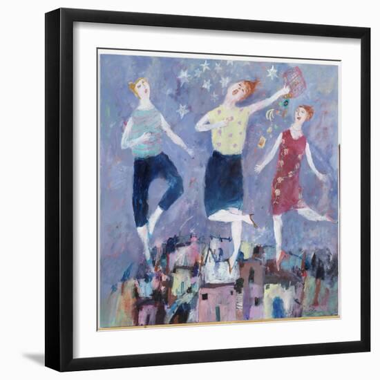 All Singing and Dancing, 2004-Susan Bower-Framed Giclee Print