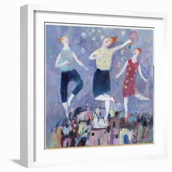 All Singing and Dancing, 2004-Susan Bower-Framed Giclee Print
