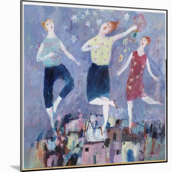 All Singing and Dancing, 2004-Susan Bower-Mounted Giclee Print