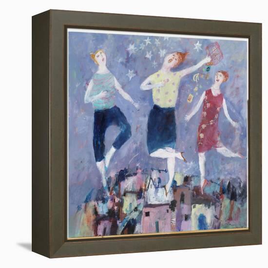 All Singing and Dancing, 2004-Susan Bower-Framed Premier Image Canvas