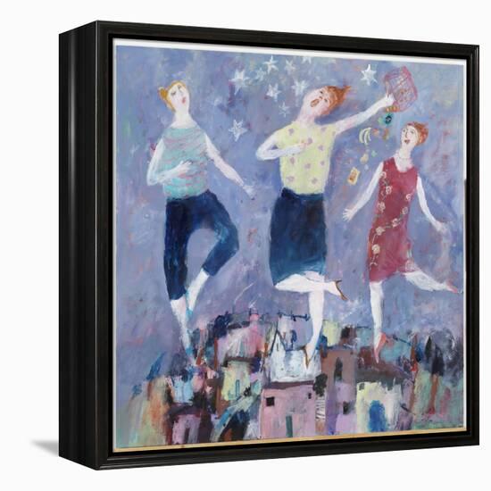 All Singing and Dancing, 2004-Susan Bower-Framed Premier Image Canvas