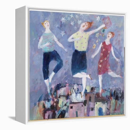 All Singing and Dancing, 2004-Susan Bower-Framed Premier Image Canvas