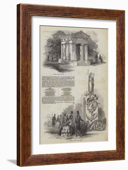 All Souls' Cemetery in Kensall Green-null-Framed Giclee Print