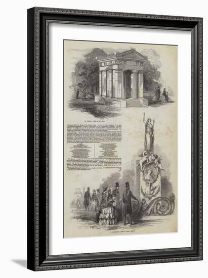 All Souls' Cemetery in Kensall Green-null-Framed Giclee Print