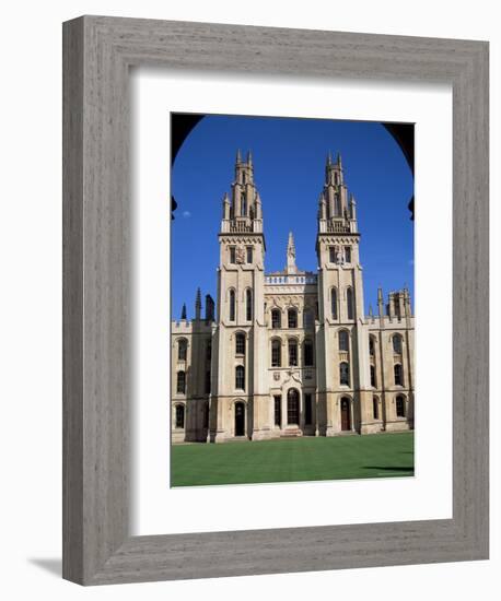 All Souls College, Twin Towers, Oxford, Oxfordshire, England, United Kingdom-David Hunter-Framed Photographic Print