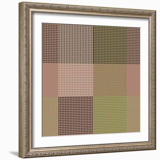 All Squared Away II-Ruth Palmer-Framed Art Print