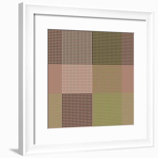 All Squared Away II-Ruth Palmer-Framed Art Print