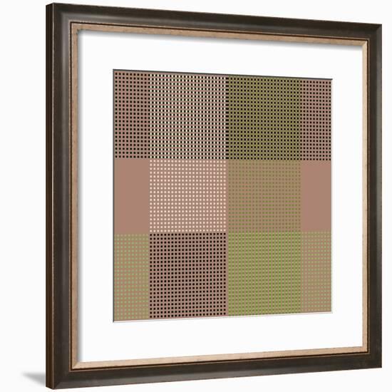 All Squared Away II-Ruth Palmer-Framed Art Print