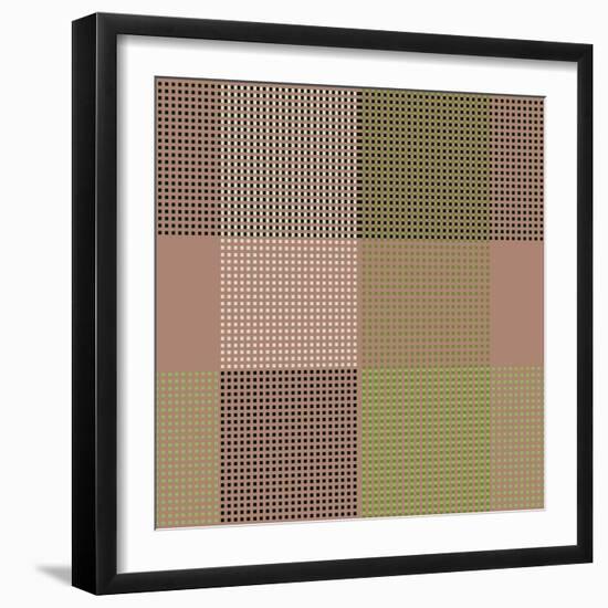 All Squared Away II-Ruth Palmer-Framed Art Print