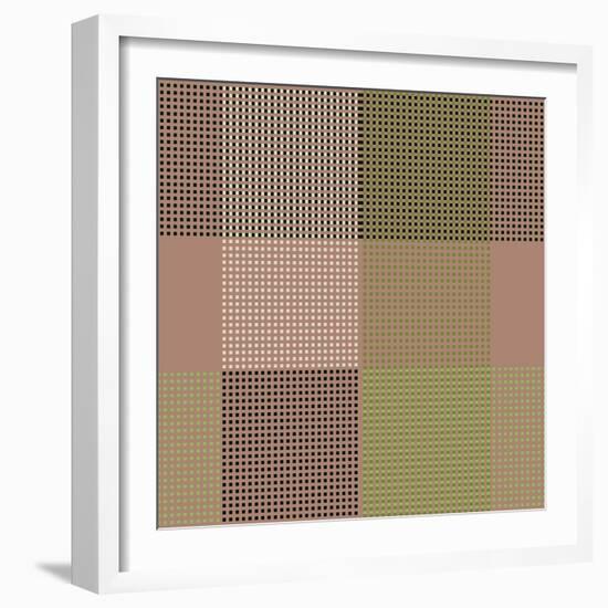 All Squared Away II-Ruth Palmer-Framed Art Print