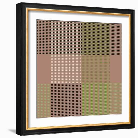 All Squared Away II-Ruth Palmer-Framed Art Print