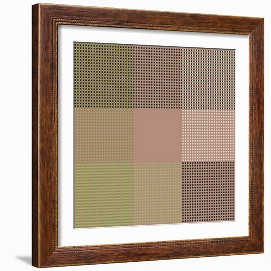 All Squared Away-Ruth Palmer-Framed Art Print