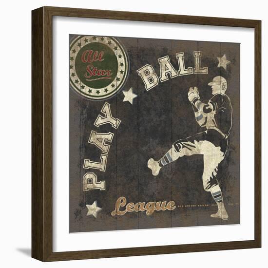 All Star League-The Vintage Collection-Framed Giclee Print