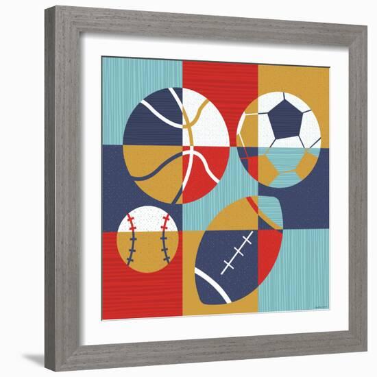 All Star Sports-Heather Rosas-Framed Premium Giclee Print