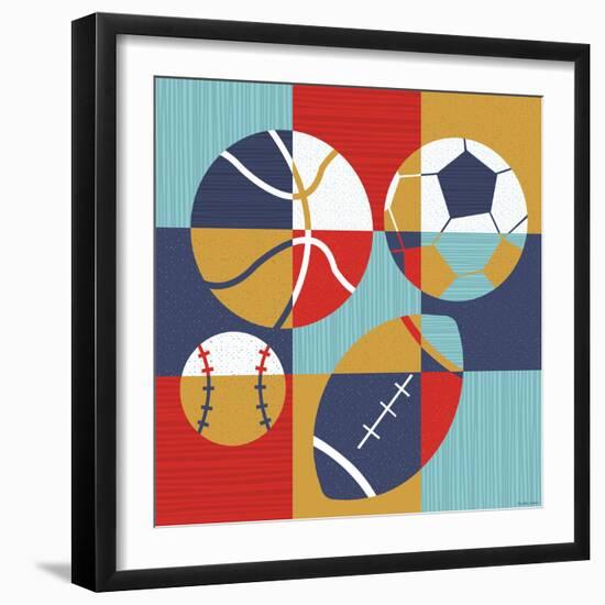 All Star Sports-Heather Rosas-Framed Premium Giclee Print